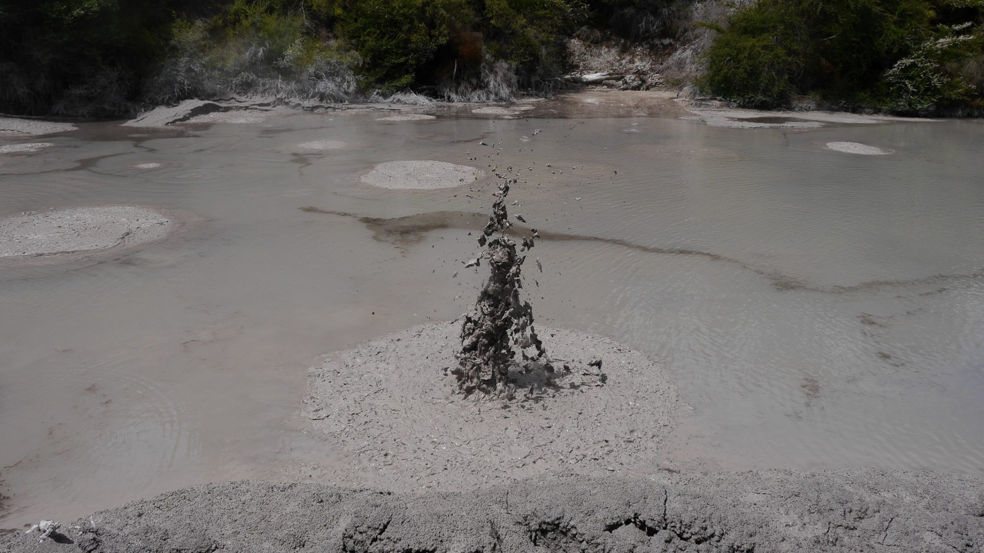 mud pools
